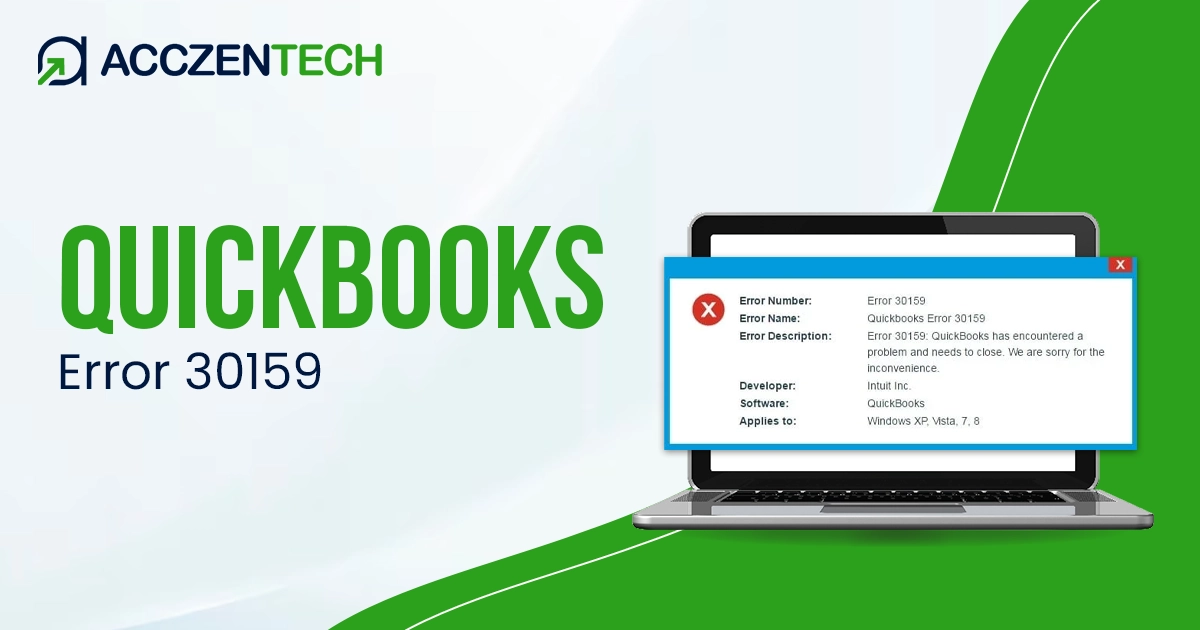 QuickBooks Error 30159