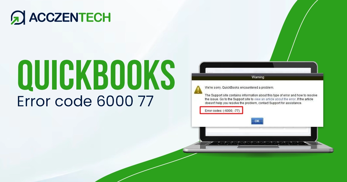 fix quickbooks error code 6000 77