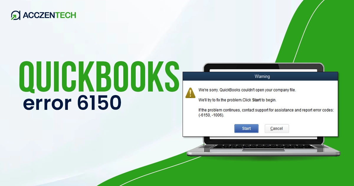 QuickBooks error 6150